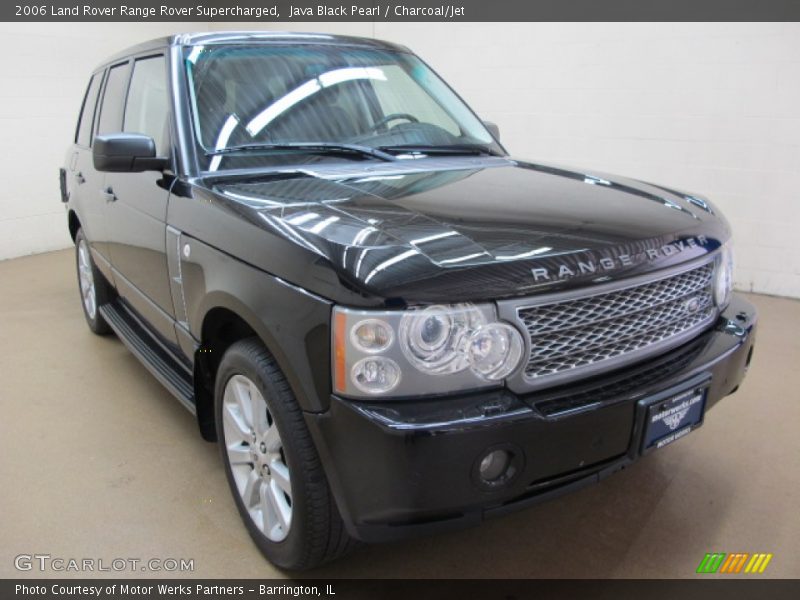 Java Black Pearl / Charcoal/Jet 2006 Land Rover Range Rover Supercharged