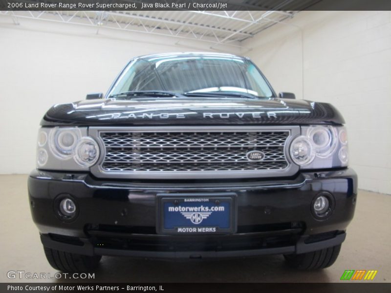 Java Black Pearl / Charcoal/Jet 2006 Land Rover Range Rover Supercharged