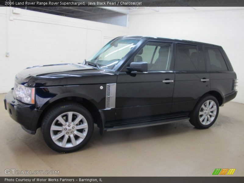 Java Black Pearl / Charcoal/Jet 2006 Land Rover Range Rover Supercharged