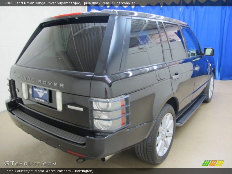 Java Black Pearl / Charcoal/Jet 2006 Land Rover Range Rover Supercharged