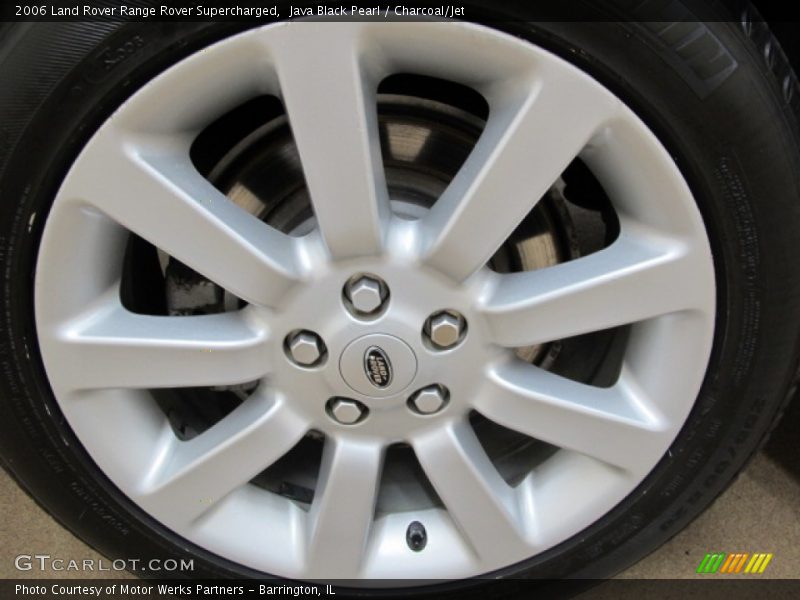 Java Black Pearl / Charcoal/Jet 2006 Land Rover Range Rover Supercharged