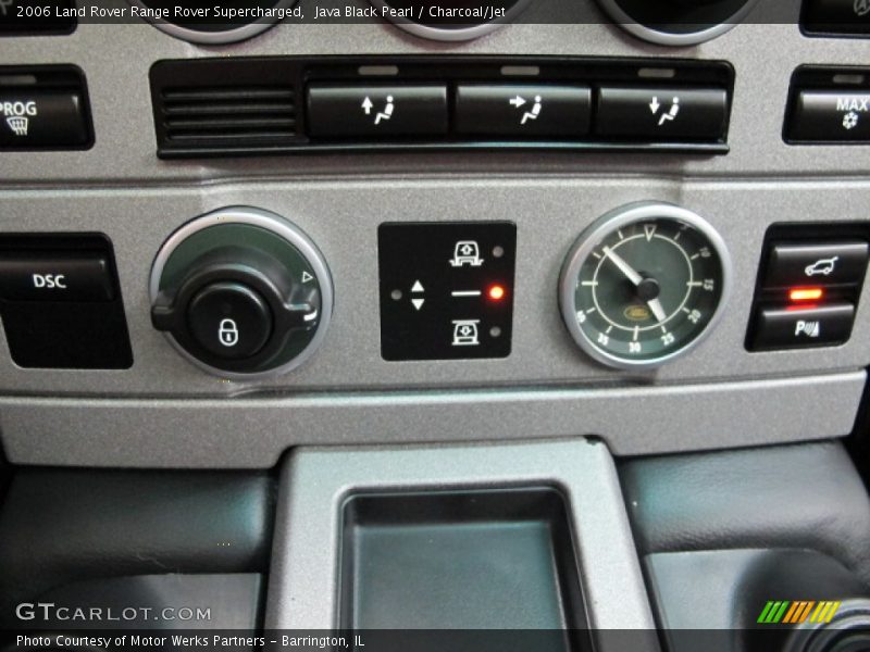 Java Black Pearl / Charcoal/Jet 2006 Land Rover Range Rover Supercharged