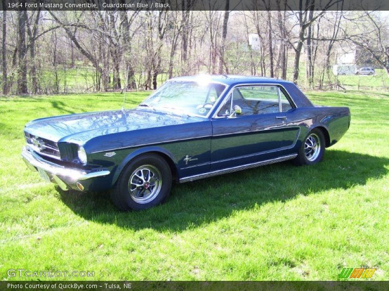 Guardsman Blue / Black 1964 Ford Mustang Convertible