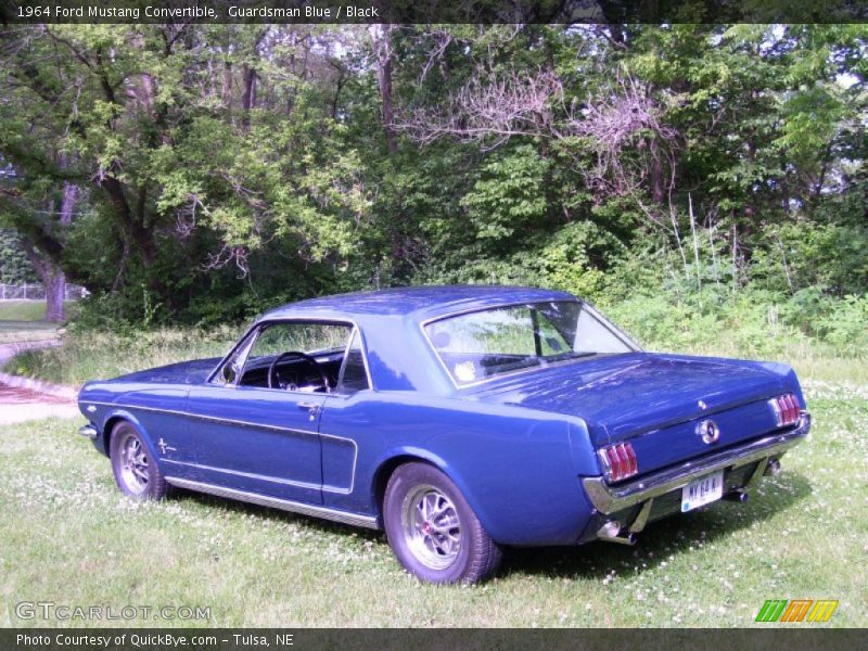 Guardsman Blue / Black 1964 Ford Mustang Convertible