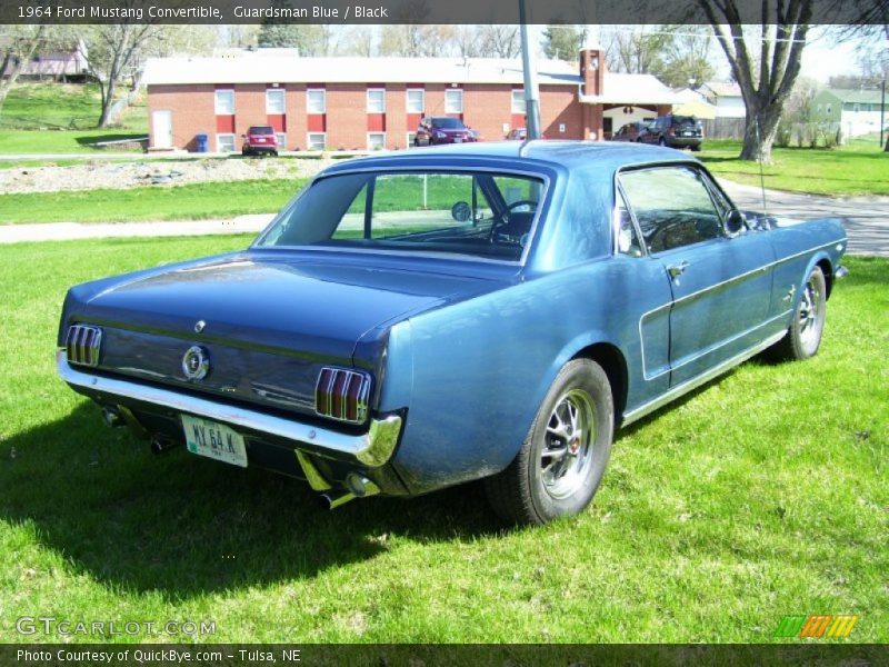 Guardsman Blue / Black 1964 Ford Mustang Convertible
