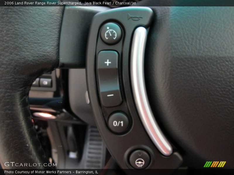 Java Black Pearl / Charcoal/Jet 2006 Land Rover Range Rover Supercharged