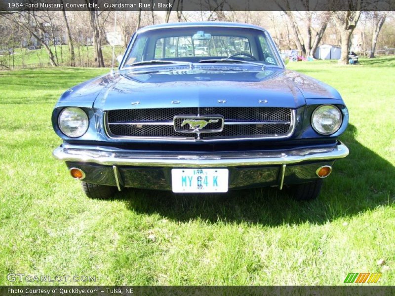 Guardsman Blue / Black 1964 Ford Mustang Convertible