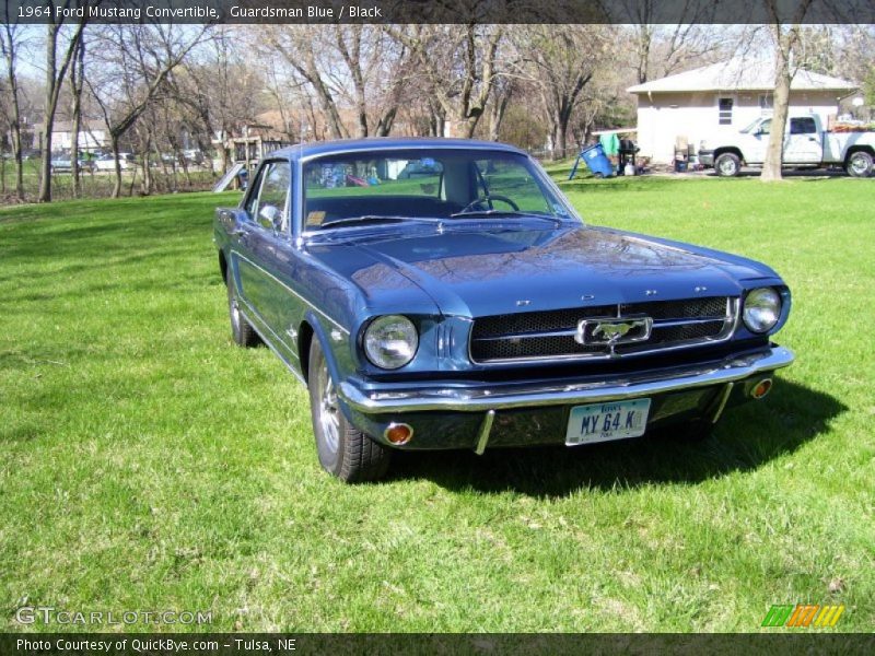 Guardsman Blue / Black 1964 Ford Mustang Convertible