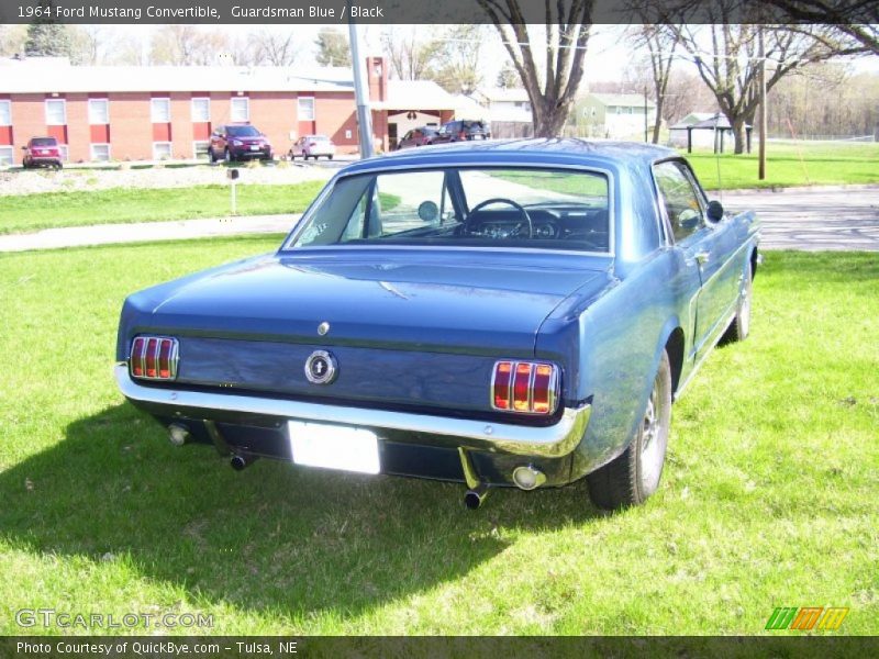 Guardsman Blue / Black 1964 Ford Mustang Convertible