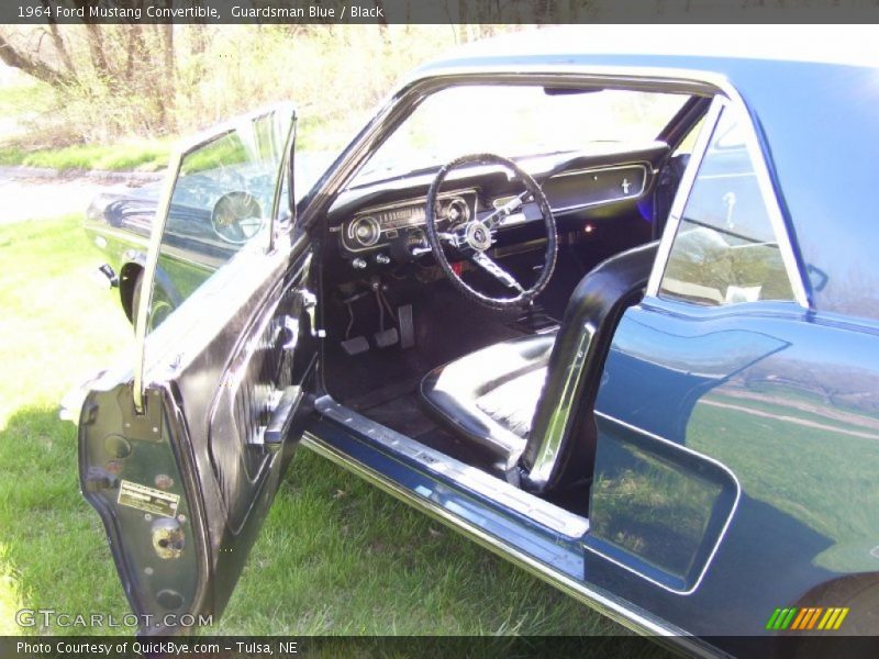 Guardsman Blue / Black 1964 Ford Mustang Convertible