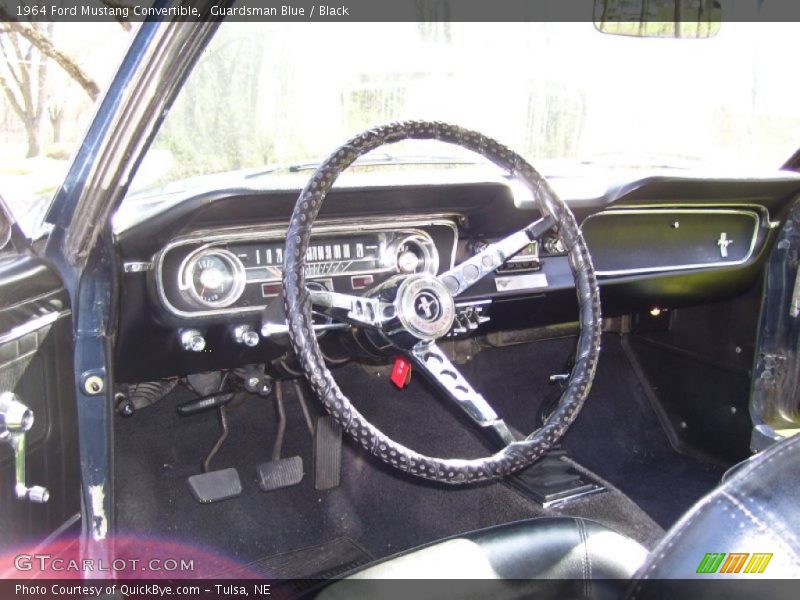 Guardsman Blue / Black 1964 Ford Mustang Convertible