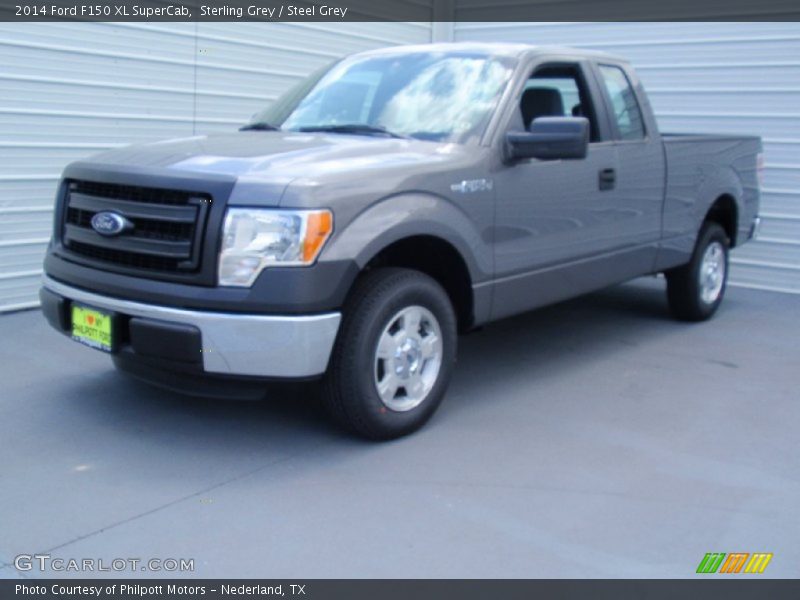 Sterling Grey / Steel Grey 2014 Ford F150 XL SuperCab