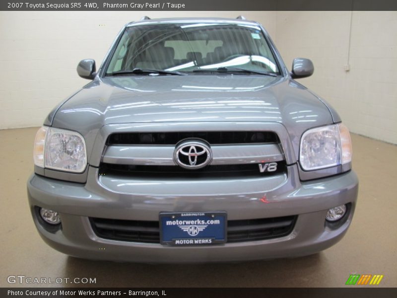 Phantom Gray Pearl / Taupe 2007 Toyota Sequoia SR5 4WD