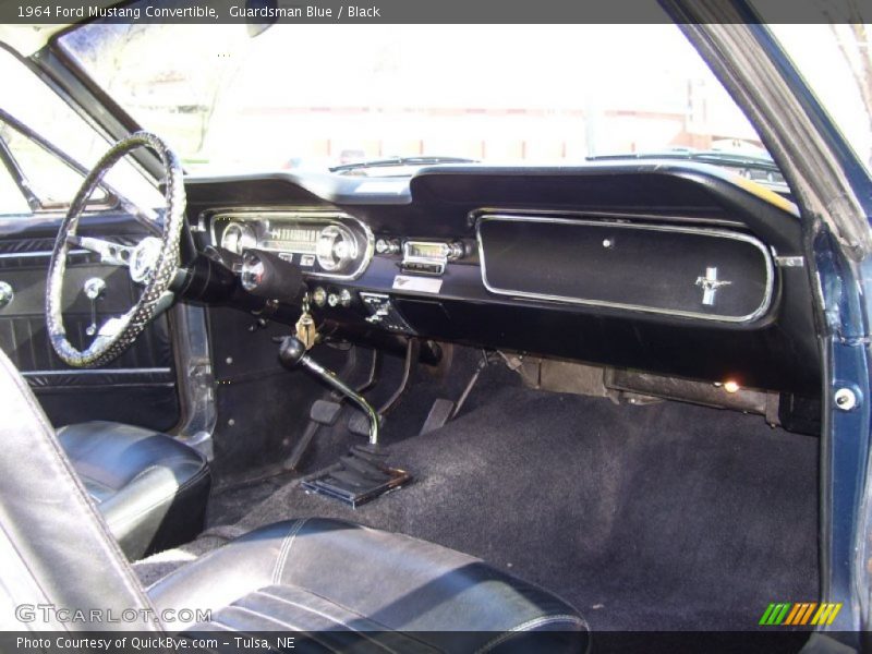 Guardsman Blue / Black 1964 Ford Mustang Convertible