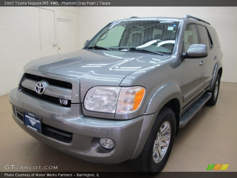 Phantom Gray Pearl / Taupe 2007 Toyota Sequoia SR5 4WD