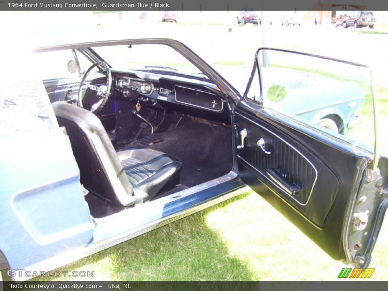Guardsman Blue / Black 1964 Ford Mustang Convertible