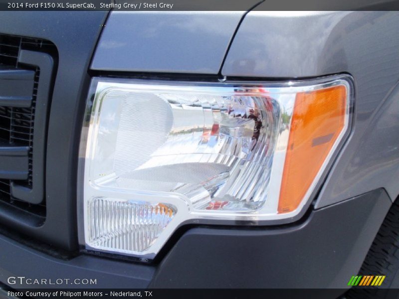 Sterling Grey / Steel Grey 2014 Ford F150 XL SuperCab