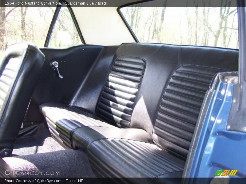Guardsman Blue / Black 1964 Ford Mustang Convertible