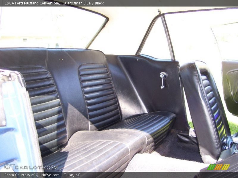 Guardsman Blue / Black 1964 Ford Mustang Convertible