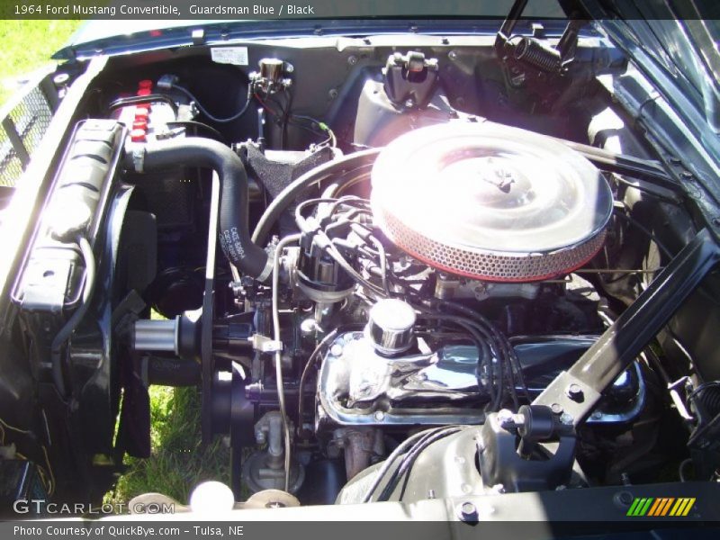 Guardsman Blue / Black 1964 Ford Mustang Convertible