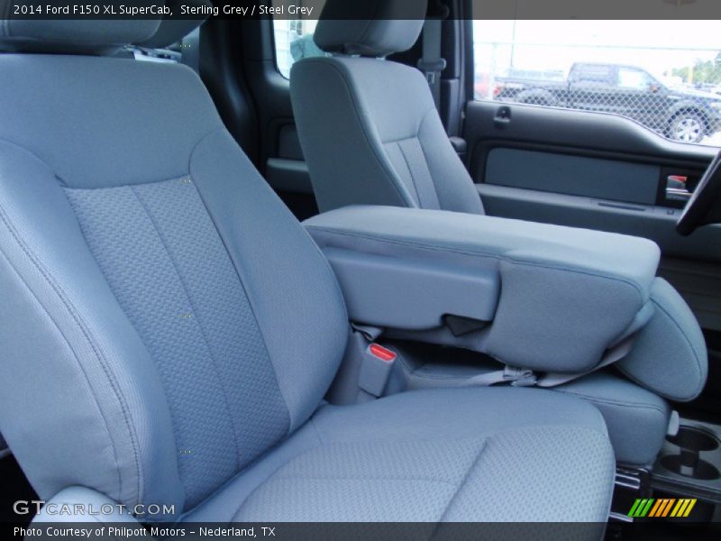 Sterling Grey / Steel Grey 2014 Ford F150 XL SuperCab