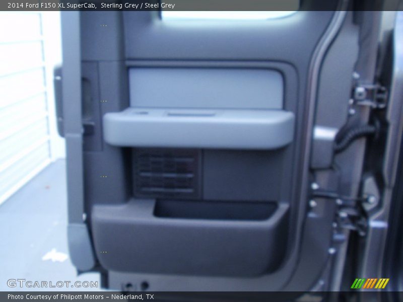 Sterling Grey / Steel Grey 2014 Ford F150 XL SuperCab