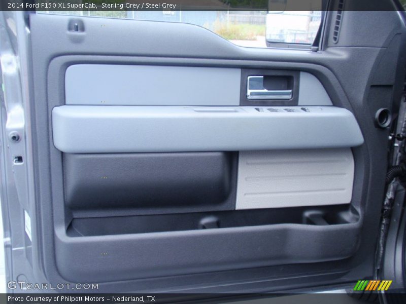Sterling Grey / Steel Grey 2014 Ford F150 XL SuperCab
