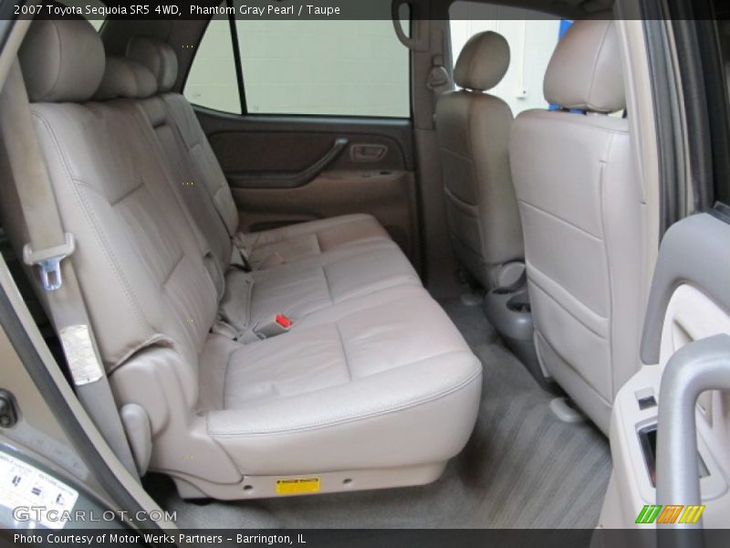 Phantom Gray Pearl / Taupe 2007 Toyota Sequoia SR5 4WD