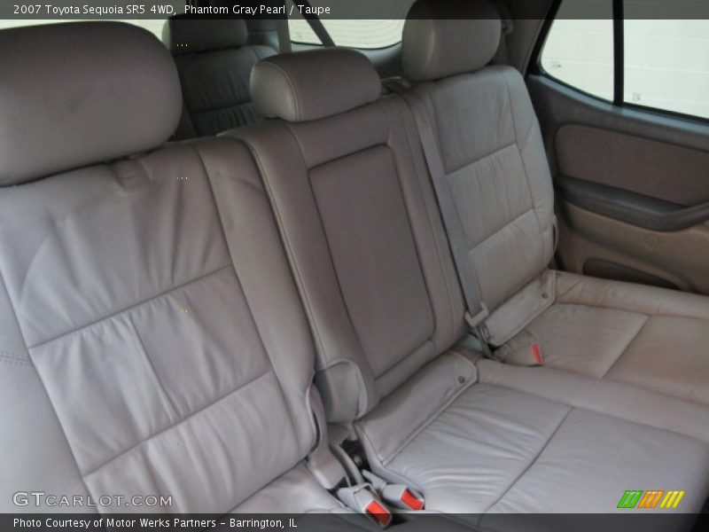Phantom Gray Pearl / Taupe 2007 Toyota Sequoia SR5 4WD