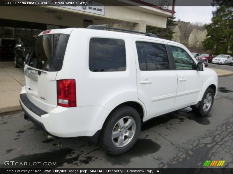 Taffeta White / Gray 2010 Honda Pilot EX 4WD