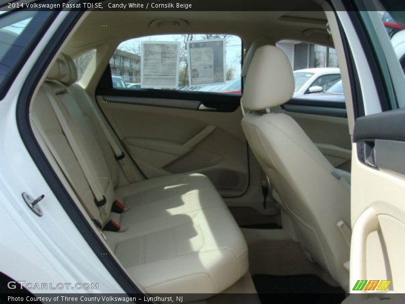 Candy White / Cornsilk Beige 2014 Volkswagen Passat TDI SE
