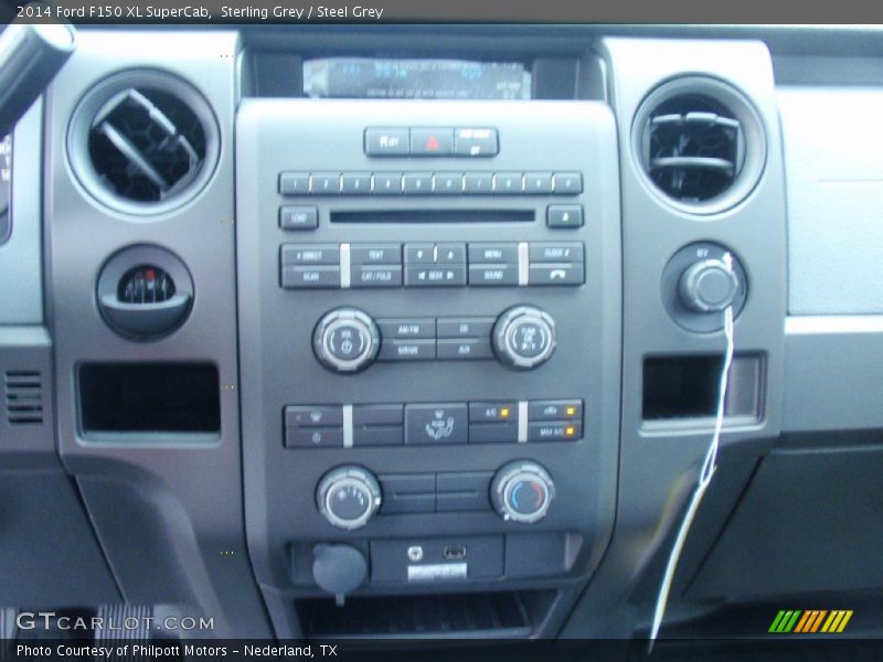 Sterling Grey / Steel Grey 2014 Ford F150 XL SuperCab