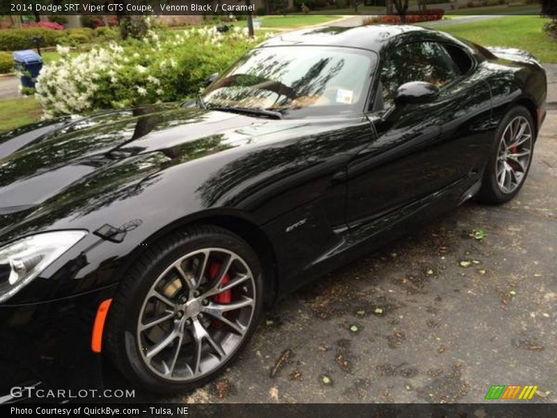 Venom Black / Caramel 2014 Dodge SRT Viper GTS Coupe