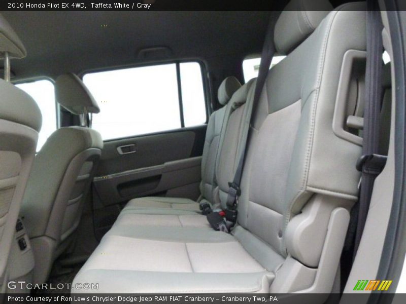 Taffeta White / Gray 2010 Honda Pilot EX 4WD