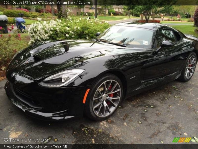 Venom Black / Caramel 2014 Dodge SRT Viper GTS Coupe