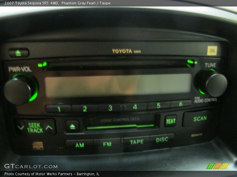 Phantom Gray Pearl / Taupe 2007 Toyota Sequoia SR5 4WD