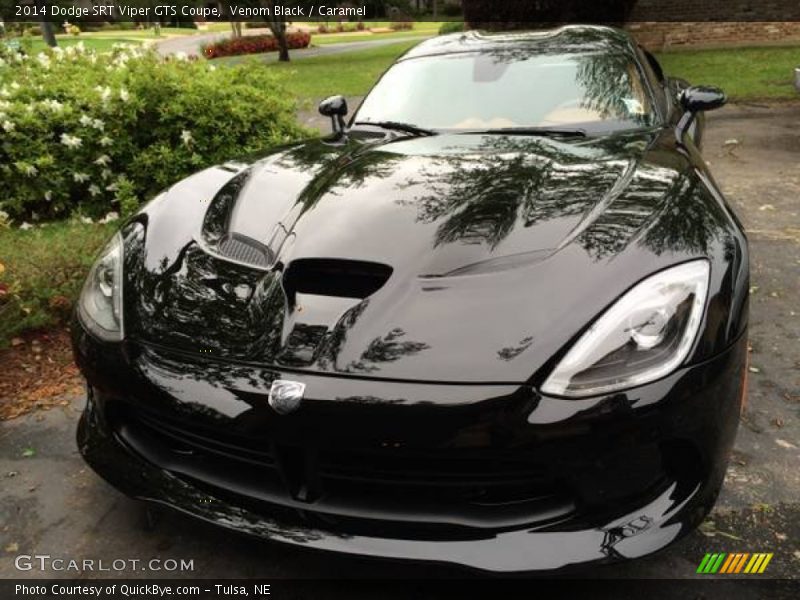 Venom Black / Caramel 2014 Dodge SRT Viper GTS Coupe