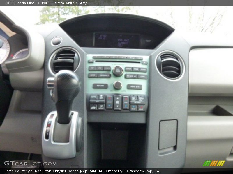 Taffeta White / Gray 2010 Honda Pilot EX 4WD