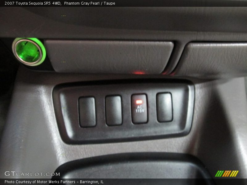 Phantom Gray Pearl / Taupe 2007 Toyota Sequoia SR5 4WD