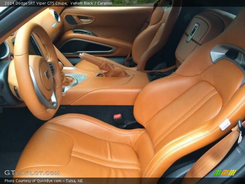  2014 SRT Viper GTS Coupe Caramel Interior