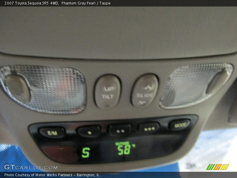 Phantom Gray Pearl / Taupe 2007 Toyota Sequoia SR5 4WD