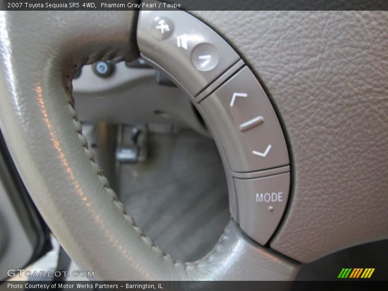 Phantom Gray Pearl / Taupe 2007 Toyota Sequoia SR5 4WD