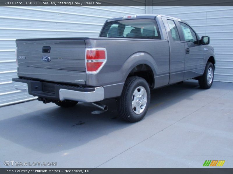 Sterling Grey / Steel Grey 2014 Ford F150 XL SuperCab
