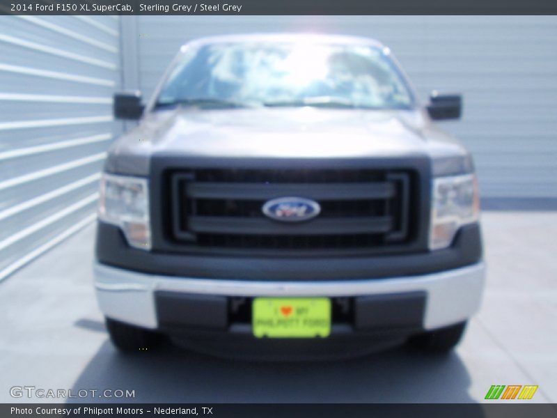 Sterling Grey / Steel Grey 2014 Ford F150 XL SuperCab