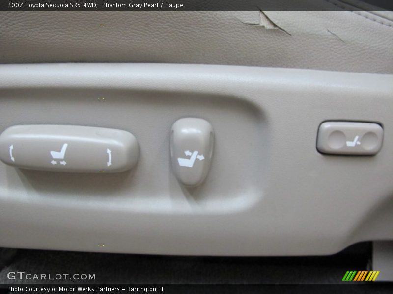 Phantom Gray Pearl / Taupe 2007 Toyota Sequoia SR5 4WD
