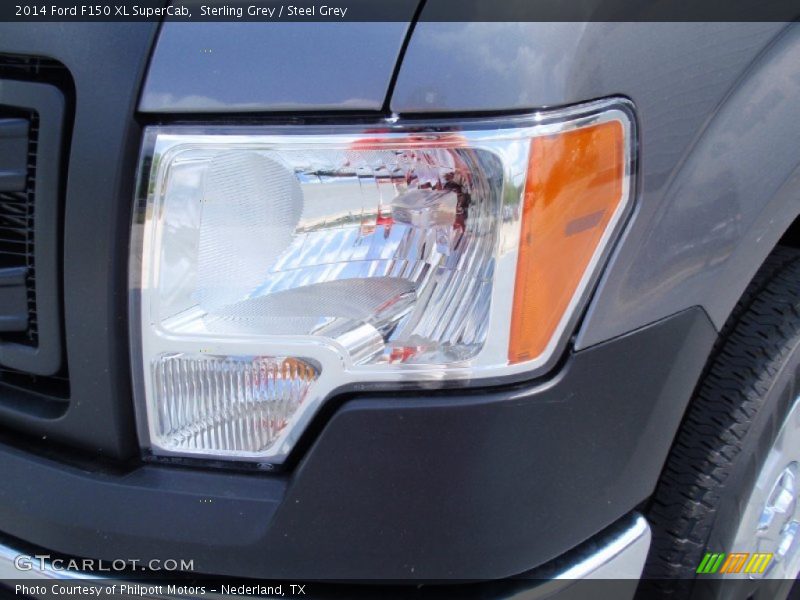 Sterling Grey / Steel Grey 2014 Ford F150 XL SuperCab