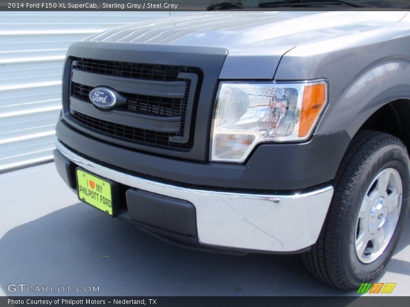 Sterling Grey / Steel Grey 2014 Ford F150 XL SuperCab