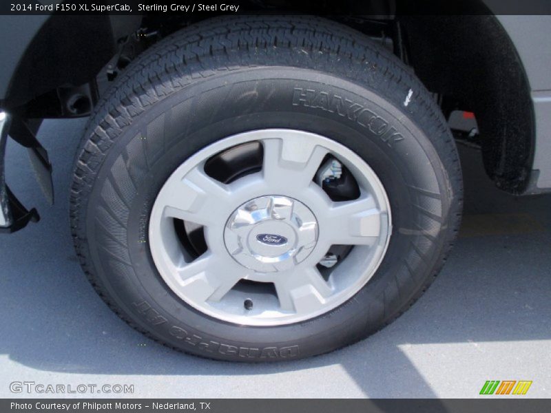 Sterling Grey / Steel Grey 2014 Ford F150 XL SuperCab