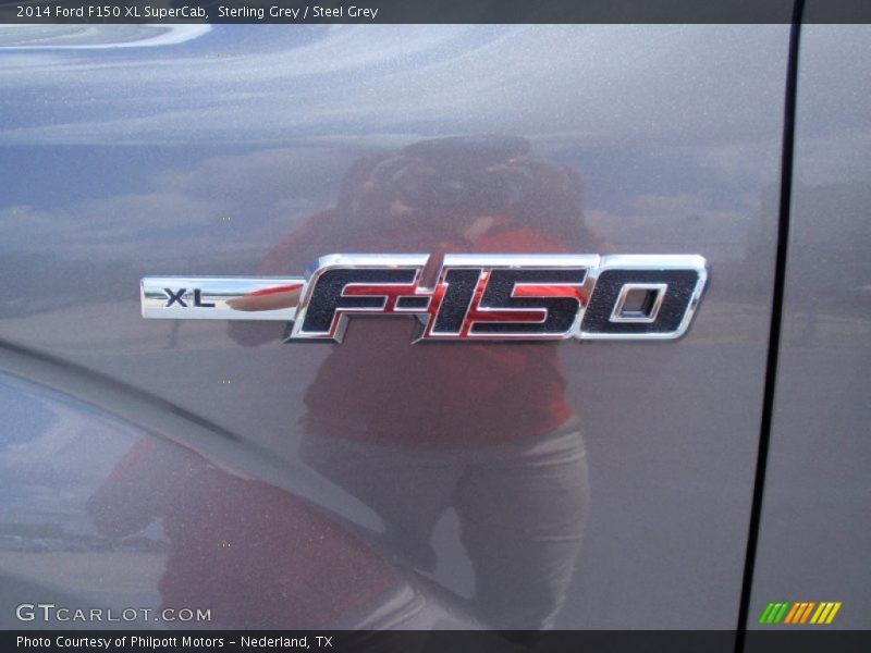 Sterling Grey / Steel Grey 2014 Ford F150 XL SuperCab