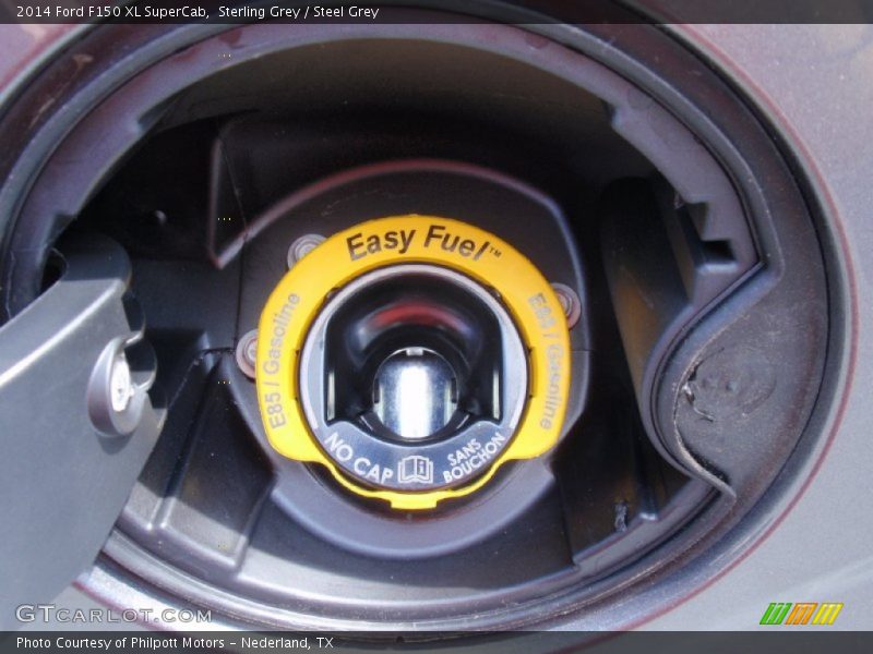 Sterling Grey / Steel Grey 2014 Ford F150 XL SuperCab